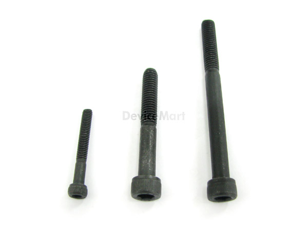 디바이스마트,기계/제어/로봇/모터 > 볼트/너트 > 일반볼트/렌치볼트 > 유두머리 볼트,,SCM 유두머리 렌치볼트 M3*35,M3 / 35mm / SCM435 / 흑색 / 외부오염에 강하며 쉽게 녹슬지 않음