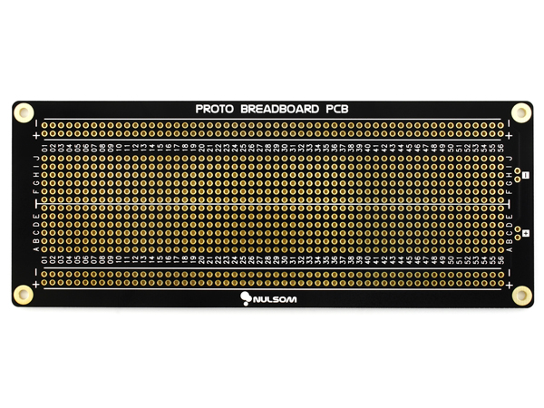 디바이스마트,오픈소스/코딩교육 > 라즈베리파이 > 라즈베리파이 확장보드/HAT,NulSom Inc.,NS-PB-P-01 (브레드보드 타입 프로토보드),브레드보드와 동일한 배열의 만능기판 / 기존 배열에 확장핀이 추가되어 듀얼라인 커넥터 연결 가능