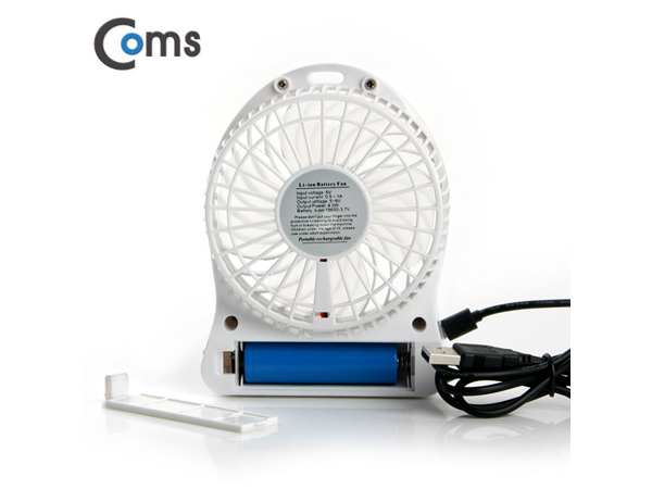 디바이스마트,컴퓨터/모바일/가전 > 가전/생활용품 > 계절가전 > 선풍기/냉풍기,Coms,미니 토네이도 USB 선풍기 90mm [색상선택],18650 충전기 / 90mm 팬