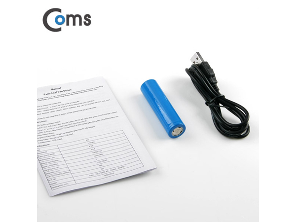 디바이스마트,컴퓨터/모바일/가전 > 가전/생활용품 > 계절가전 > 선풍기/냉풍기,Coms,미니 토네이도 USB 선풍기 90mm [색상선택],18650 충전기 / 90mm 팬