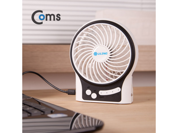 디바이스마트,컴퓨터/모바일/가전 > 가전/생활용품 > 계절가전 > 선풍기/냉풍기,Coms,미니 토네이도 USB 선풍기 95mm [색상선택],18650 충전기 / 95mm 팬