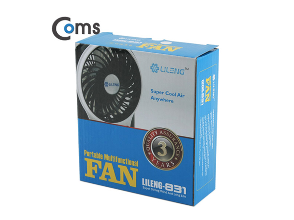 디바이스마트,컴퓨터/모바일/가전 > 가전/생활용품 > 계절가전 > 선풍기/냉풍기,Coms,미니 토네이도 USB 선풍기 95mm [색상선택],18650 충전기 / 95mm 팬