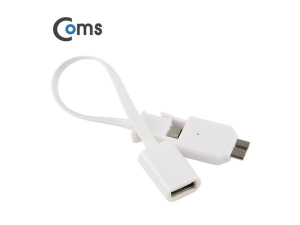 스마트폰 OTG 젠더(꼬리물기) Micro 2.0/3.0(M) USB(F) [ITA996]