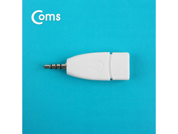 디바이스마트,사무/생활/서적 > 차량/생활/IOT > 차량내부용품 > 실내용품,Coms,USB 젠더(차량 AUX 사용) A(F) / ST 3.5(M) [ITA984],USB A(Female) to ST 3.5(Male)