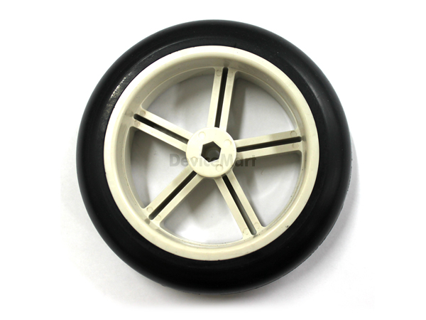 디바이스마트,기계/제어/로봇/모터 > 로봇부품 > 바퀴/휠 > 일반 바퀴,패러다임,모바일휠 MW-115(Mobile-Wheel 115파이),중형 모바일 로봇 플랫폼을 만들어 볼 수 있는 바퀴입니다.