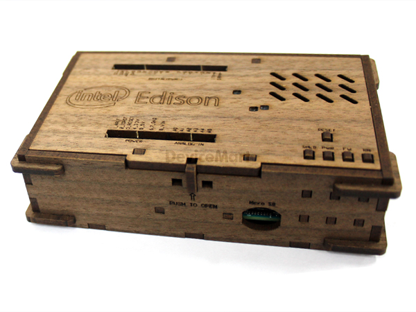 디바이스마트,오픈소스/코딩교육 > 라떼판다/비글본/기타,인텔 갈릴레오/에디슨,인텔 에디슨 아두이노 키트용 우드 케이스 (Intel Edison Kit for Arduino Wooden Case Set),ntel® Edison Kit for Arduino 전용 케이스