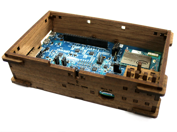 디바이스마트,오픈소스/코딩교육 > 라떼판다/비글본/기타,인텔 갈릴레오/에디슨,인텔 에디슨 아두이노 키트용 우드 케이스 (Intel Edison Kit for Arduino Wooden Case Set),ntel® Edison Kit for Arduino 전용 케이스