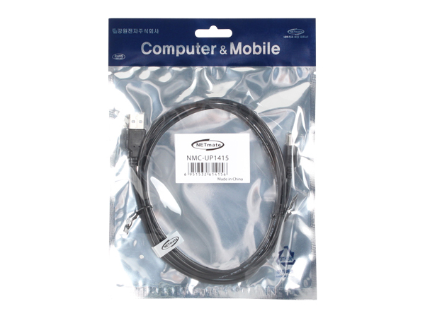 디바이스마트,케이블/전선 > USB 케이블 > 충전케이블(MM) > DC 전원 충전케이블,,NETmate USB 전원 케이블 1.5m (3.5x1.4mm/블랙) NMC-UP1415,USB AM to DC Plug 1.5m [외경:3.5mm/내경:1.4mm(C:+)]