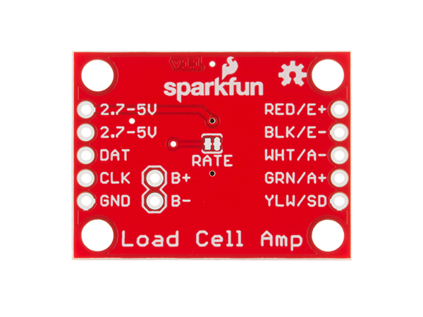 디바이스마트,MCU보드/전자키트 > 센서모듈 > 기압/무게/로드셀/Flex > 로드셀/무게/압력센서,SparkFun,SparkFun Load Cell Amplifier - HX711 [SEN-13879],HX711 IC 기반 / Operation Voltage: 2.7V-5V