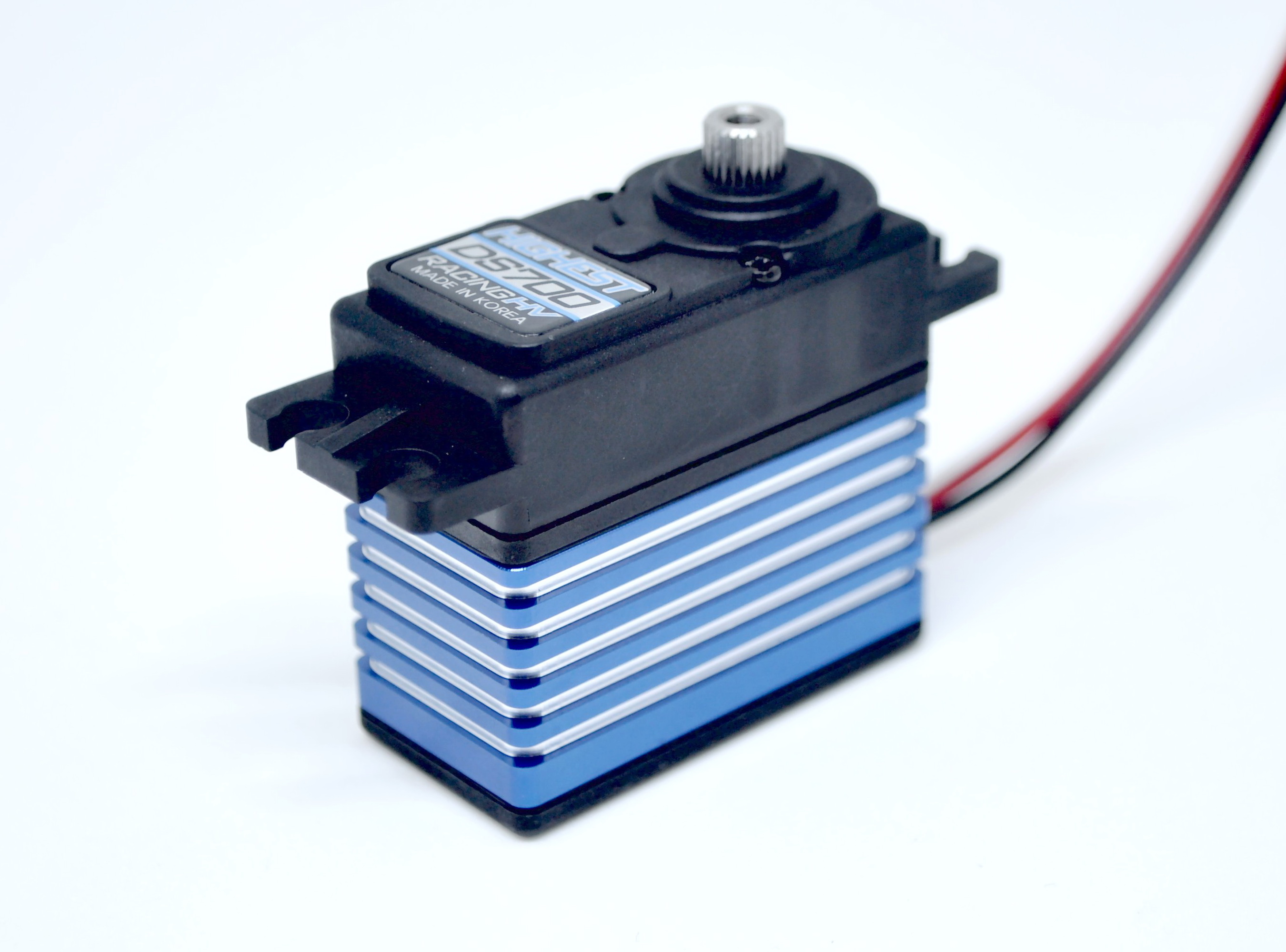 디바이스마트,기계/제어/로봇/모터 > 모터류 > 서보모터 > 디지털 서보모터,하이스트,고급형 사출 서보모터-DS700,전원:6.0V~7.4V/토크:9.9Kg.cm~11.1Kg.cm/사이즈:39.5 * 20.0 * 38.6 mm/- 일반적 서보에서 발생하는 디지털 소음이 미발생- 32bit mcu를 사용하여 높은 해상도 구현 ( Resolution 4096) - stall torque가 아닌 부하시 측정된 리얼 토크 - 정밀 기어 가공으로 기어 Blackslah 없음 - 빠른 응답속도로 인해 세밀한 컨트롤 가능