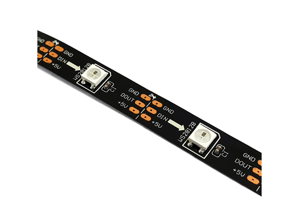 디바이스마트,LED/LCD > LED 인테리어조명 > LED 모듈,NulSom Inc.,NS-LED-SW-030 (Rainbow STRIP Waterproof / 5m 150LEDs),WS2812B LED를 부착한 플렉서블 PCB 스트립 / 실리콘 튜브로 방수 처리