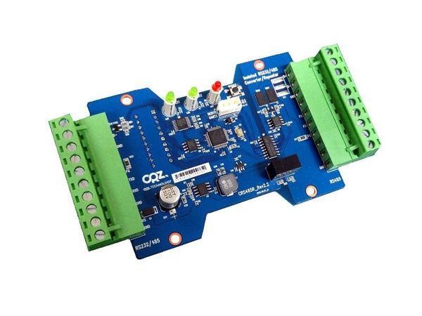 Isolated RS485 to RS485/RS232 Repeater