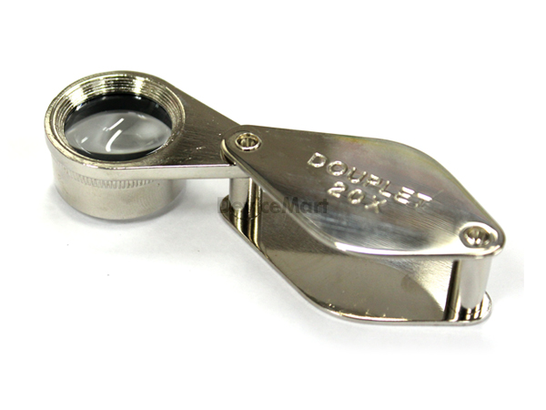 디바이스마트,수공구/전자공구/전동공구 > 전자공구 > 광학기기 > 루빼,s-turbo,미니 확대경 435-501,마름모형 휴대형 돋보기 / 20 배수 / 거울 직경 21mm