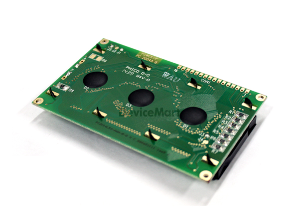 디바이스마트,LED/LCD > LCD 캐릭터/그래픽 > 캐릭터 LCD,POWERTIP,PC2004LRS-AWA-B-Q,20x4 캐릭터 lcd, Positive Yellow/Green 백라이트, Module size : 98.0mm(L) x 60.0mm(w) x 13.3mm(H)