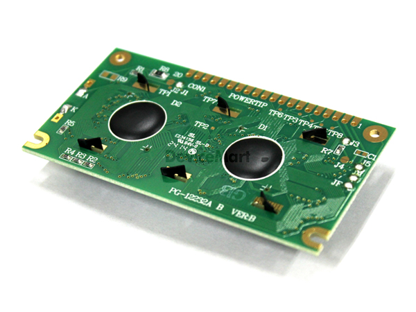 디바이스마트,LED/LCD > LCD 캐릭터/그래픽 > 그래픽 LCD,POWERTIP,PG12232LRS-AGB-B-Q,122x32 그래픽 lcd, Positive Yellow/Green 백라이트, Module size : 84.0mm(L) x 44.0mm(w) x 13.5mm(H)Max