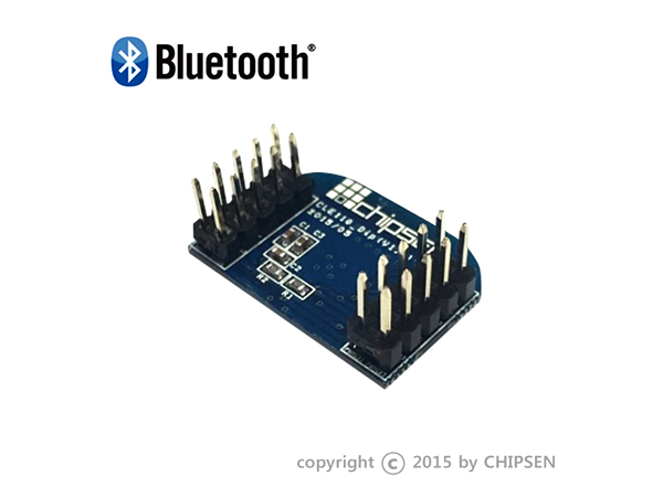 디바이스마트,MCU보드/전자키트 > 통신/네트워크 > 블루투스/BLE,(주)칩센,블루투스모듈 (BoT-CLE110D),Bluetooth low energy (v4.0 or v4.1), AT command, BGA type, 4가지 모든 동작 Role 지원(Central, Peripheral, Observe, Broadcast), 칩안테나/DIP type