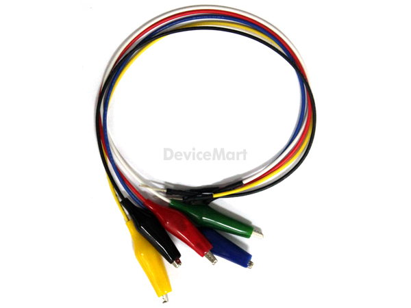 악어클립 점퍼와이어 GSH-03304 (300mm, 5PCS, Special)