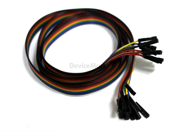점퍼와이어 GSH-10405 (1000mm, F/F, 10P Ribbon Cable)