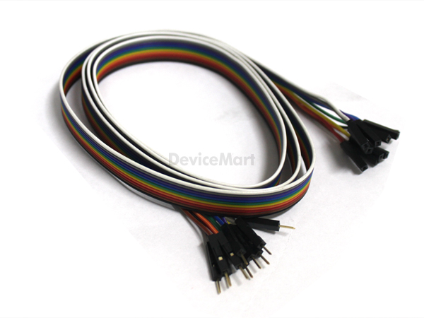 점퍼와이어 GSH-10406 (1000mm, M/F, 10P Ribbon Cable)