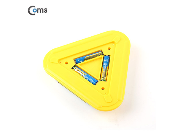 디바이스마트,EV 전기차/캠핑카/그린에너지 > 캠핑/보트 악세사리 > 캠핑용품 > 랜턴/램프,Coms,램프 (LED 비상등) 9LED 자석내장/폴더접이식 [NO182],AAA*3 건전지 사용 / 적색 LED 9EA 삼각 배치 / 2가지 LED 모드 지원