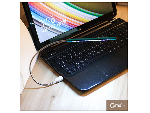 USB 램프(라인형, 막대) 10LED/Blue [BU812]