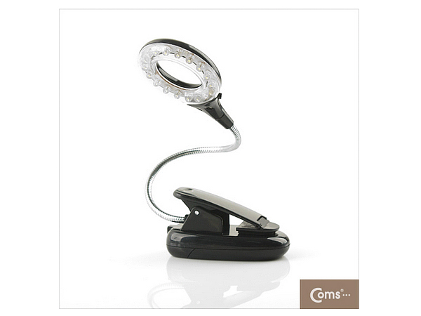디바이스마트,컴퓨터/모바일/가전 > 가구/사무용품/공구 > 조명기기 > 전구(램프),Coms,USB 램프(스텐드형), 18LED Black [IT597],USB 18LED 원형 램프 스탠드 타입 / 각도 조절이 쉬운 플렉시블 타입