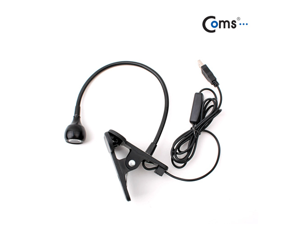 디바이스마트,컴퓨터/모바일/가전 > 가구/사무용품/공구 > 조명기기 > 전구(램프),Coms,USB램프 - 구슬타입(초고휘도 LED),스위치집게포함 [IT162],43cm / 초고휘도 LED 1개 내장 / 플렉시블 타입