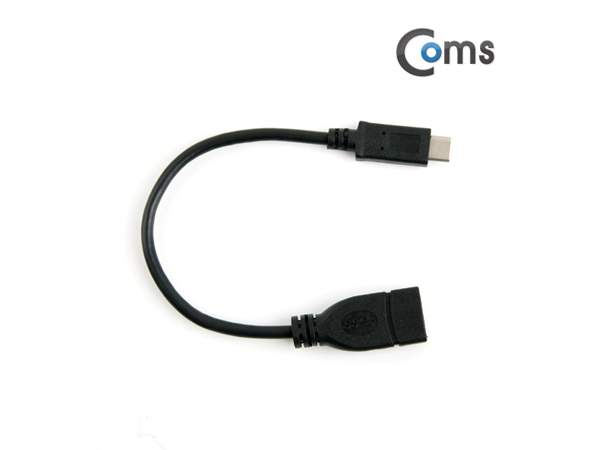 디바이스마트,케이블/전선 > USB 케이블 > OTG(FM) > USB C타입 OTG,Coms,USB 3.1 C타입 변환 젠더 - A(F)/C(M),20cm [ITB212],USB C 타입 변환 젠더 / USB-A(F) to USB C(M) type / 길이 : 20cm / 갤럭시 시리즈, 애플 맥북,구글 크롬북 호환