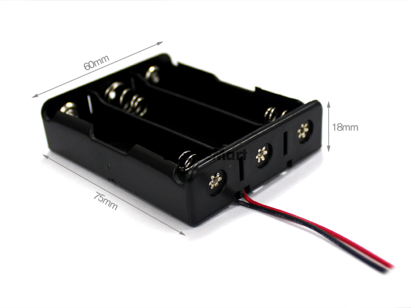 디바이스마트,전원/파워/배터리 > 배터리/배터리홀더 > 배터리홀더 Holder > 18650용 홀더,SZH,18650x3 리튬이온 배터리 홀더 [SZH-BH003],셀 규격 : 18650 / 셀 갯수 : 3개(직렬) / 전압 : 11.1V / 출력단자 : 피복전선