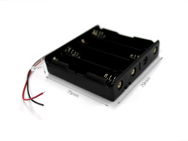 디바이스마트,전원/파워/배터리 > 배터리/배터리홀더 > 배터리홀더 Holder > 18650용 홀더,SZH,18650x4 리튬이온 배터리 홀더 [SZH-BH005],셀 규격 : 18650 / 셀 갯수 : 4개(직렬) / 전압 : 14.8V / 출력단자 : 피복전선