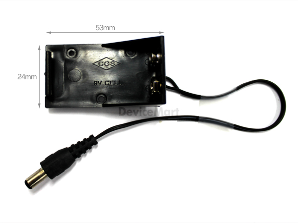 디바이스마트,전원/파워/배터리 > 배터리/배터리홀더 > 배터리홀더 Holder > 9V 배터리용 스냅/홀더,SZH,9V L 홀더 DC 커넥터 타입 [SZH-BH006],셀 규격 : 6F22, 6LF22, 6LR61, 6HR61 / 셀 갯수 : 1개 / 전압 : 9V / 출력단자 : DC잭 5.5×2.1 플러그