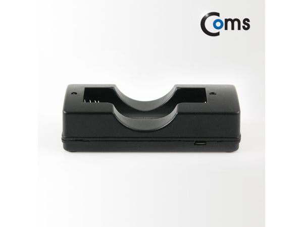 디바이스마트,전원/파워/배터리 > 배터리/배터리홀더 > 충전기 Charger > 리튬이온/리튬폴리머용 Li-ion/Li-Po,Coms,건전지충전기(18650용) [BU494],제조사 : Coms / 표시방식 : LED / 배터리 소재 : 리튬이온 Li-ion / 셀 규격 : 18650 / 동시충전 갯수 : 1개 / 입력전압 : DC 5V / 배터리전압 : 3.7V / 입력단자 : Micro 5핀 소켓 / 출력단자 : 배터리홀더