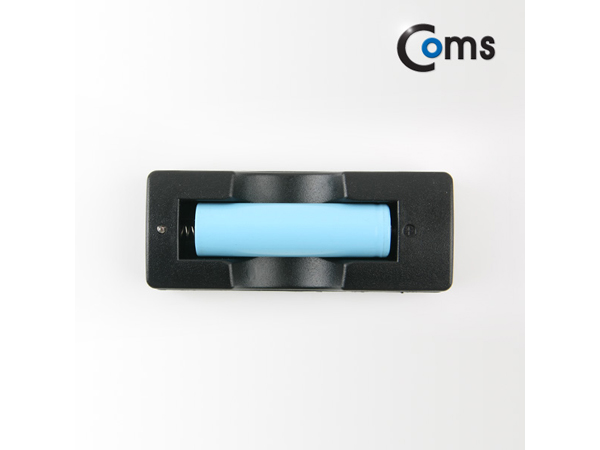 디바이스마트,전원/파워/배터리 > 배터리/배터리홀더 > 충전기 Charger > 리튬이온/리튬폴리머용 Li-ion/Li-Po,Coms,건전지충전기(18650용) [BU494],제조사 : Coms / 표시방식 : LED / 배터리 소재 : 리튬이온 Li-ion / 셀 규격 : 18650 / 동시충전 갯수 : 1개 / 입력전압 : DC 5V / 배터리전압 : 3.7V / 입력단자 : Micro 5핀 소켓 / 출력단자 : 배터리홀더