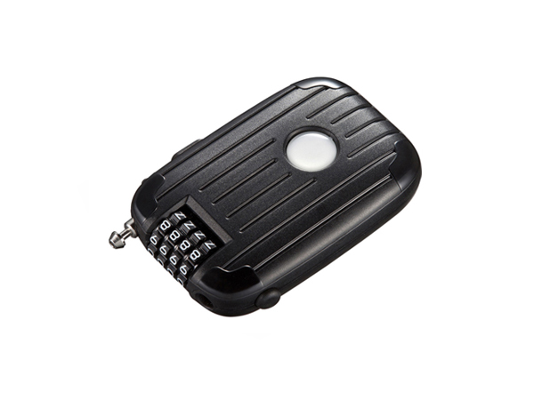 SANWA 휴대용도난방지와이어잠금장치(다이얼타입) [SLE-11LN]