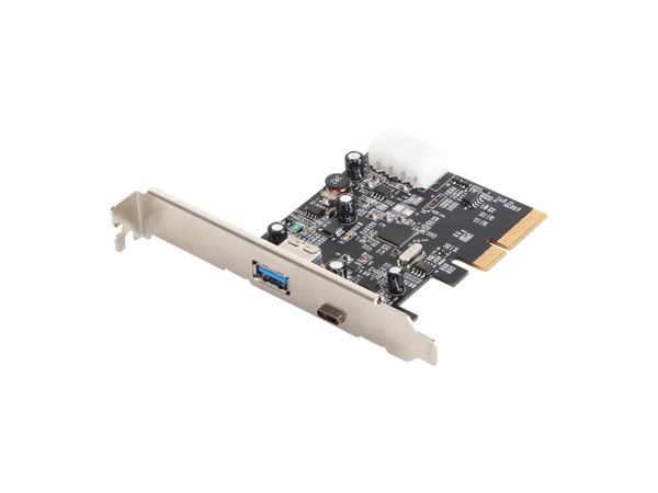 NETmate USB3.1 2포트PCI Express카드(Type C+A)(Asmedia)(슬림PC겸용) [U-1120]