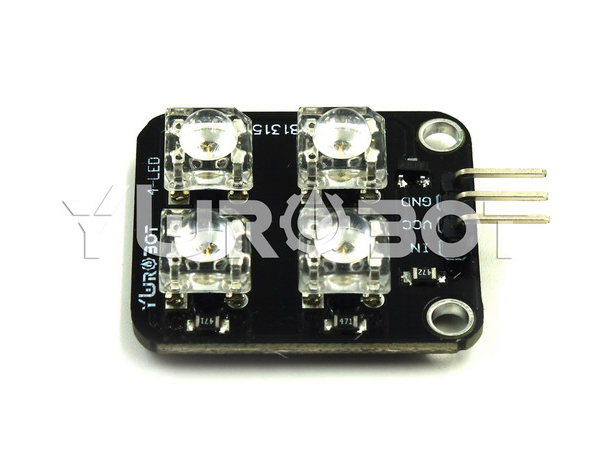 디바이스마트,오픈소스/코딩교육 > 아두이노 > 아두이노 LED/LCD모듈,YwRobot,아두이노 Piranha LED 모듈 (Emerald green) [ELB050071],Color: emerald green LED: Piranha LED * 4  Brightness: Highlight Voltage: 5V