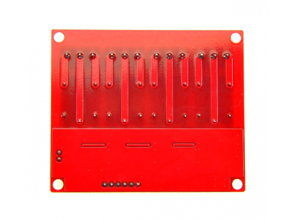 디바이스마트,MCU보드/전자키트 > 전원/신호/저장/응용 > 릴레이,AVRMALL,5V 4CH Relay Module RELAY-M1(CH4)-5V (NER-11341),4 채널 릴레이 모듈 - 5V, 절연회로 적용