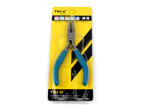 디바이스마트,수공구/전자공구/전동공구 > 작업공구 > 플라이어류 > 롱노우즈,TNI-U,롱노우즈플라이어 TU-C02,길이 : 125mm, 스탠다드 롱노우즈 플라이어, 카본스틸, 니켈 합금 날, 논슬립코팅 핸들