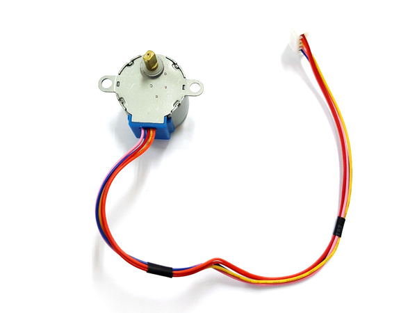 디바이스마트,기계/제어/로봇/모터 > 모터류 > 스텝모터 > 5상 스텝모터,SZH,아두이노 호환 5V 스텝모터 [SZH-EK060],아두이노와 호환되는 DC 5V 4상 스텝모터입니다. 4가닥의 선이 각 상에 전기를 On/Off  하는 것 만으로도 스텝모터를 쉽게 제어 가능합니다. size: 31*27*19mm, [SZH-EK059] 드라이버 모듈 제품과 함께 쓰기 좋습니다.28BYJ-48 4상 스텝 모터 (IN DC 5V)