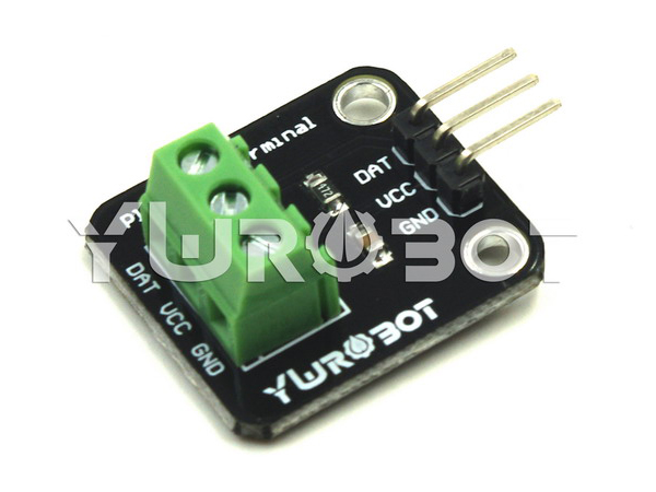 디바이스마트,MCU보드/전자키트 > 센서모듈 > 온도/습도 > 온도센서,YwRobot,DS18B20 방수형 온도센서 모듈 (연결용 터미널블럭모듈 포함) [SEN050007],Temperature range: -50 ℃ - + 125 ℃ Applicable sensors: Waterproof DS18B20 temperature sensor Port: DAT (18B20 data) VCC (18B20 positive) GND (18B20 negative ) Platform: Arduino Raspberry Pi