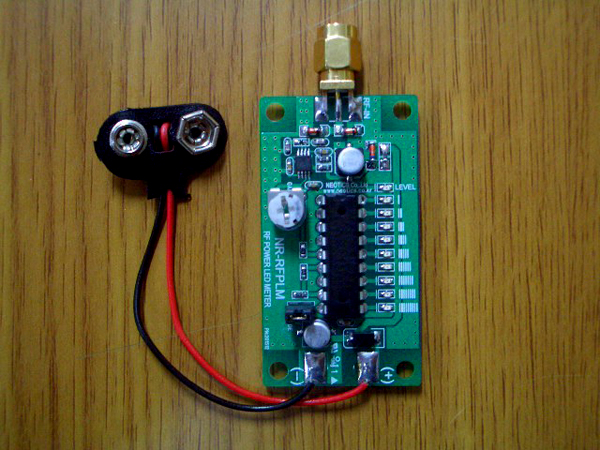 휴대용 무선출력(RF POWER) 측정기 - LED표시 (NR-RFPLM)
