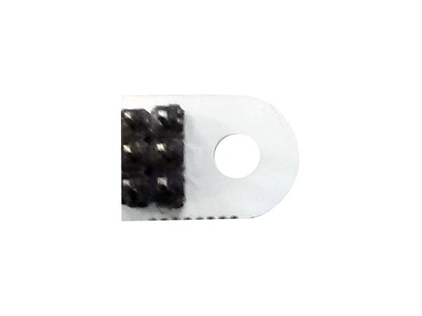 JLED-CON-1 : 단일 홀 마감자 (1cm 거리 3mm 홀)