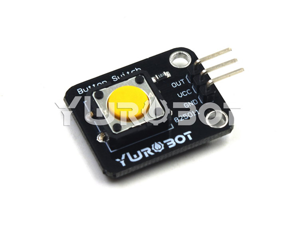 아두이노 버튼 스위치 모듈 v1 (YELLOW) [ELB060670]