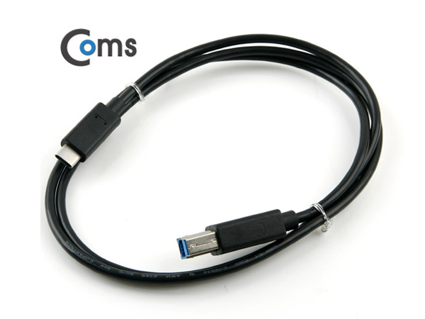 USB 3.1 케이블 C(M) - B(M) 1M, 10Gbps [WT362]