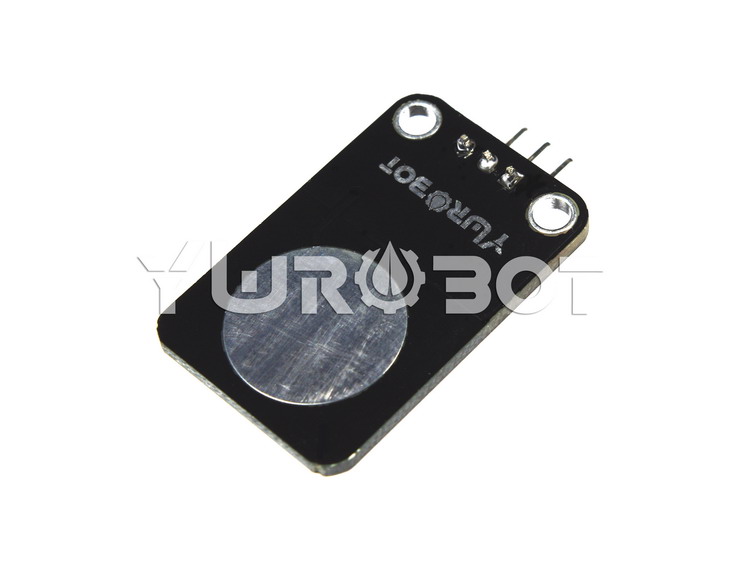 디바이스마트,MCU보드/전자키트 > 센서모듈 > 기울기/진동/충격/터치 > 지문/전도성/터치센서,YwRobot,아두이노 터치센서 (트리거 타입) 모듈 [SEN040701],아두이노, 라즈베리파이와 호환되는 터치센서 모듈 입니다. Voltage: 3.3V, 5V, self-locking, press the output low, after the release hold, press again after the release, the output high