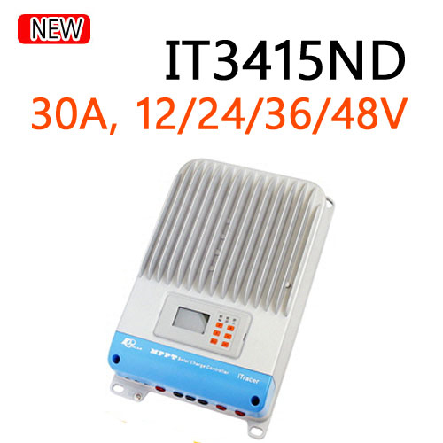 [iTracer-IT3415ND] MPPT 충전 컨트롤러 (30A, 12/24/36/48V)
