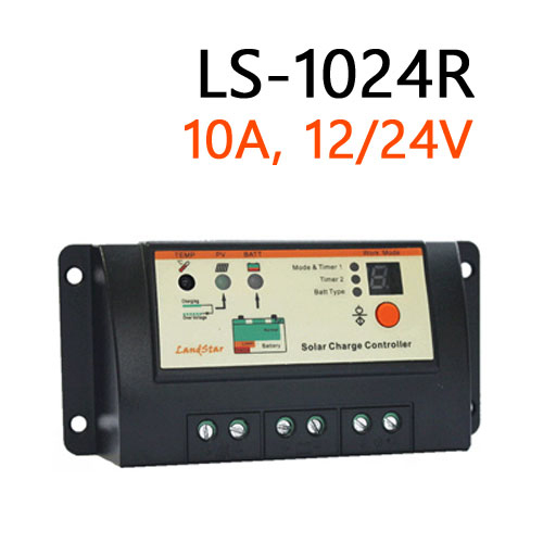[LS-1024R] PWM 충전 컨트롤러 (10A, 12/24V)