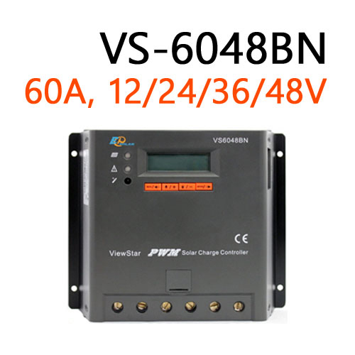 [VS-6048BN] PWM 충전 컨트롤러 (60A, 12/24/36/48V)