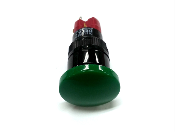 디바이스마트,스위치/부저/전기부품 > 스위치 > 푸쉬버튼 스위치 > 조광형 스위치,Any Vendor,D16LMR3-1ABEM(GREEN PUSH),고급형 스위치 DECA 제품입니다. 16Φ / 1A1B / SPST / 원형 / 사용하시는 전압에 따라 LED(조광)를 선택하여 사용하시면 됩니다. 관련상품을 참조해 주세요. [※LED별도 구매 ]