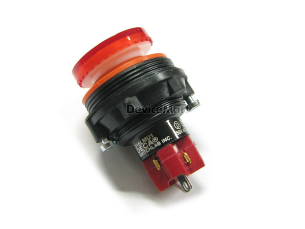 디바이스마트,스위치/부저/전기부품 > 스위치 > 푸쉬버튼 스위치 > 조광형 스위치,Any Vendor,D16LMU1-1AB(RED PUSH),고급형 스위치 DECA 제품입니다. 16Φ / 1A1B / SPST / 원형 / 사용하시는 전압에 따라 LED(조광)를 선택하여 사용하시면 됩니다. 관련상품을 참조해 주세요. [※LED별도 구매 ]